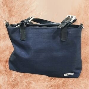 Gloria Vanderbilt Women's Purse Blue Handbag
